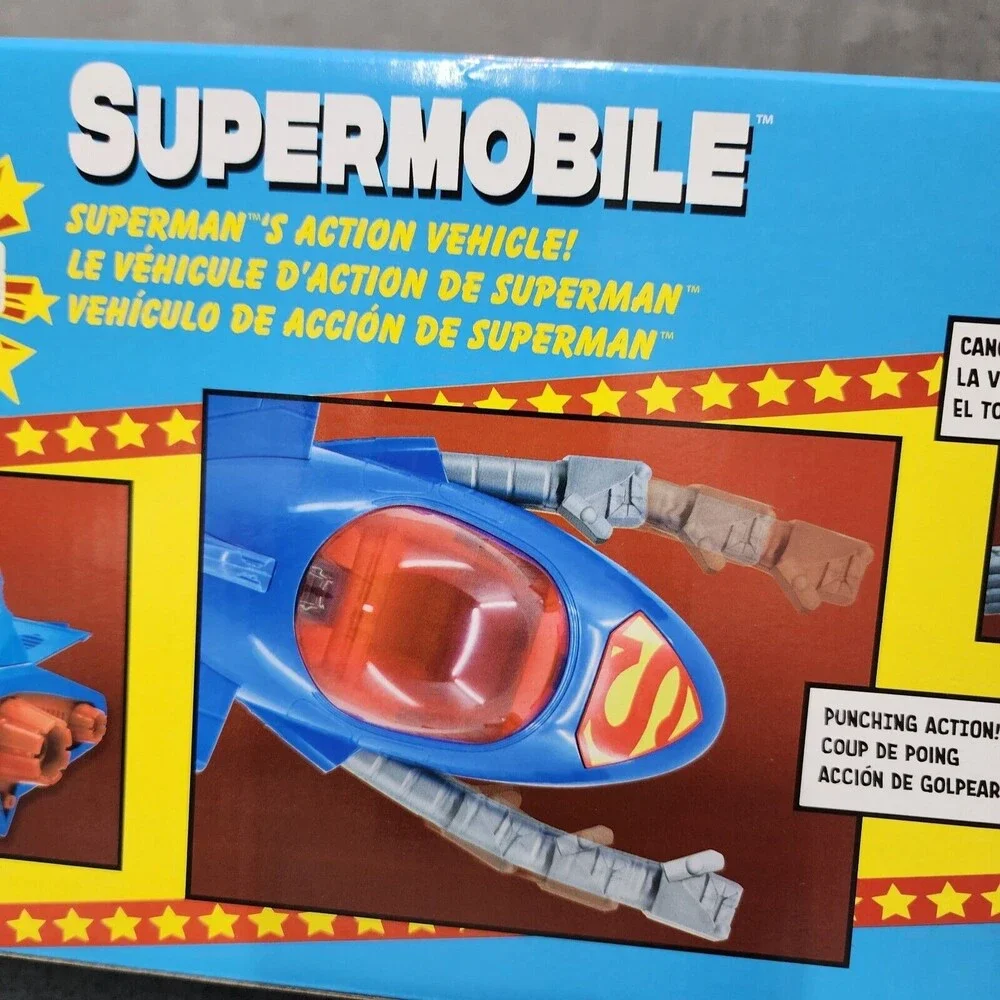 DC Super Powers SUPERMOBILE Superman's Action Vehicle McFarlane Toys 2022 - NEW!